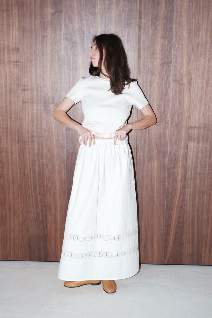 Юбка миди из хлопка