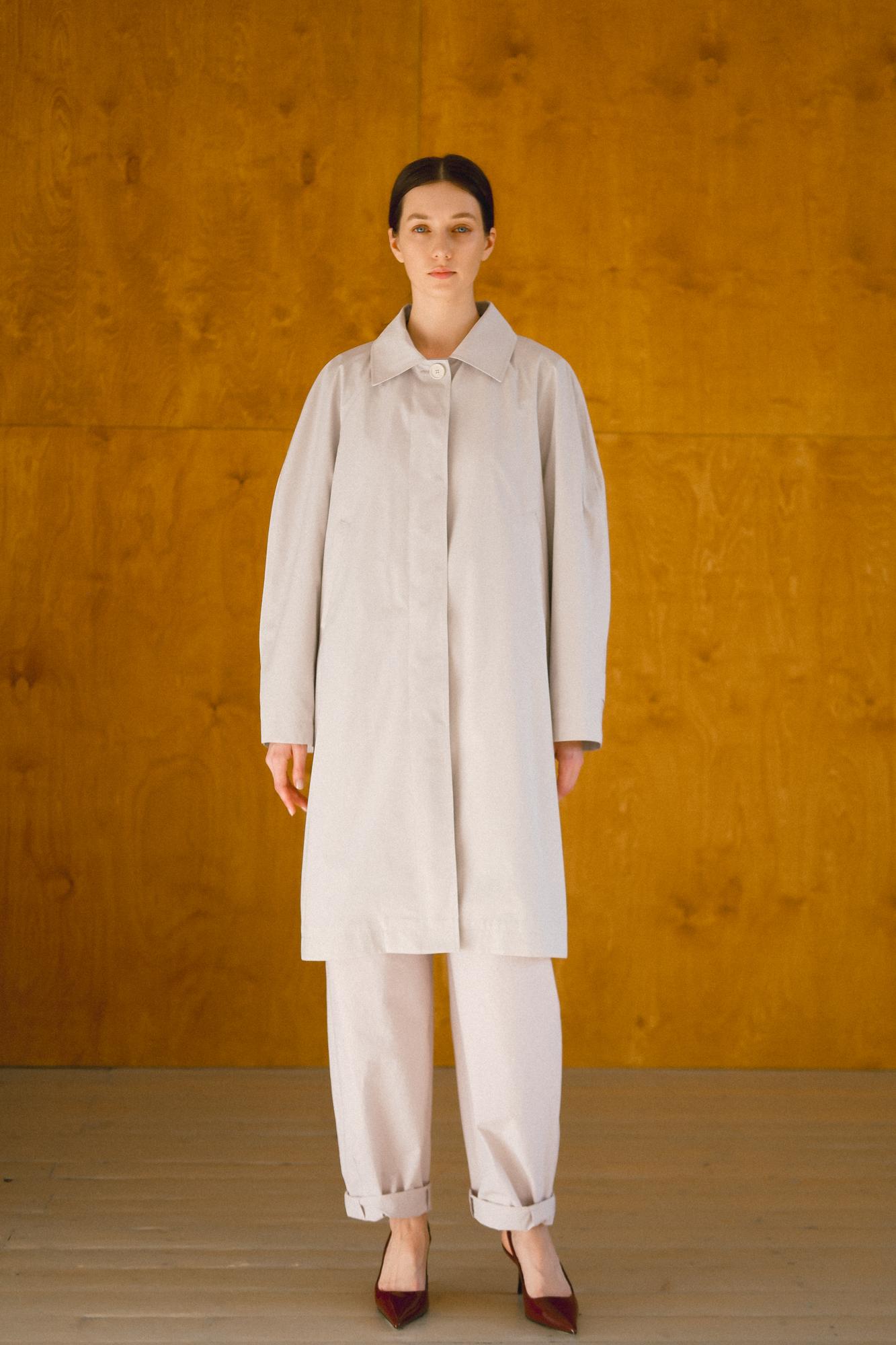 Тренч Pearl Gray