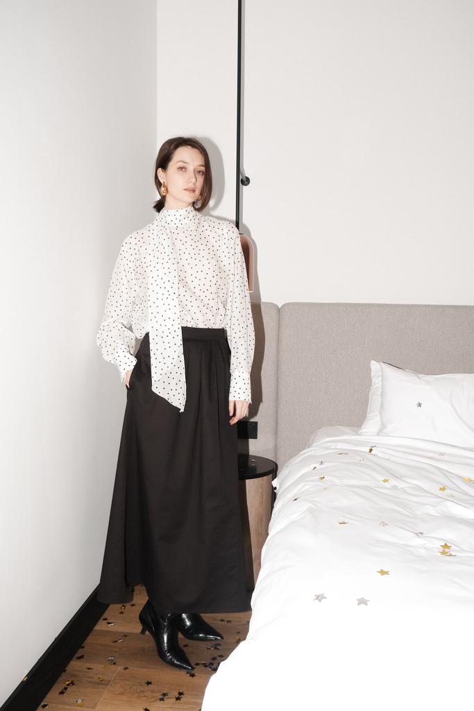 Юбка макси из хлопка