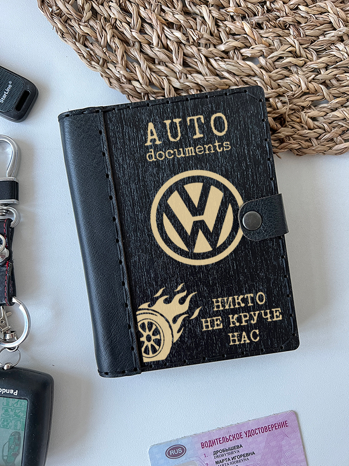 Обложка для автодокументов VOLKSWAGEN