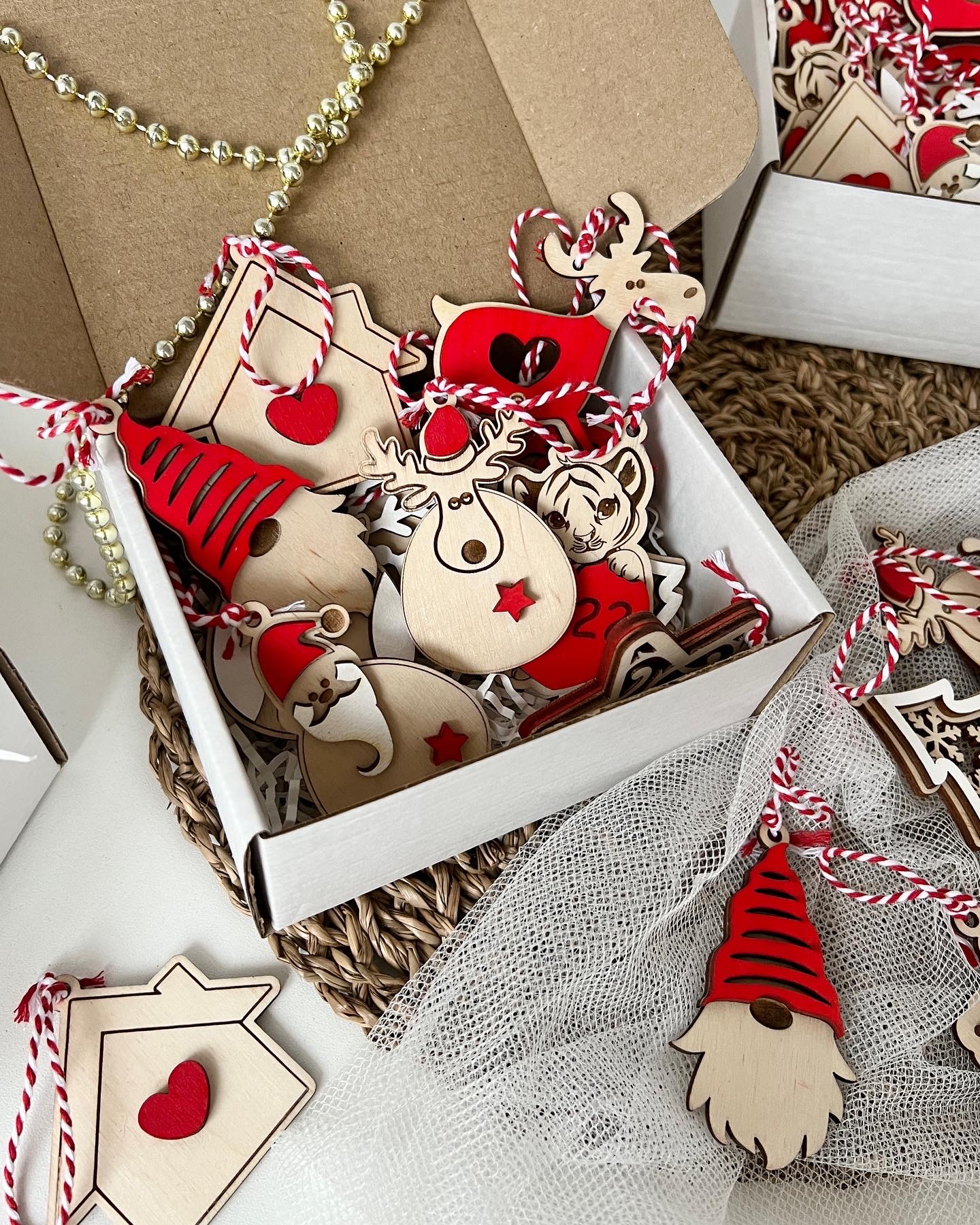 Набор ёлочных украшений 2022