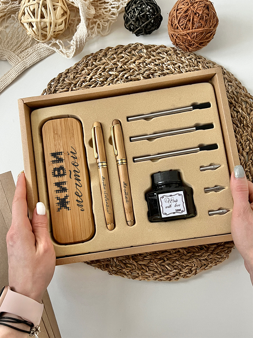 Письменный набор ол инклюзив "Живи мечтой"