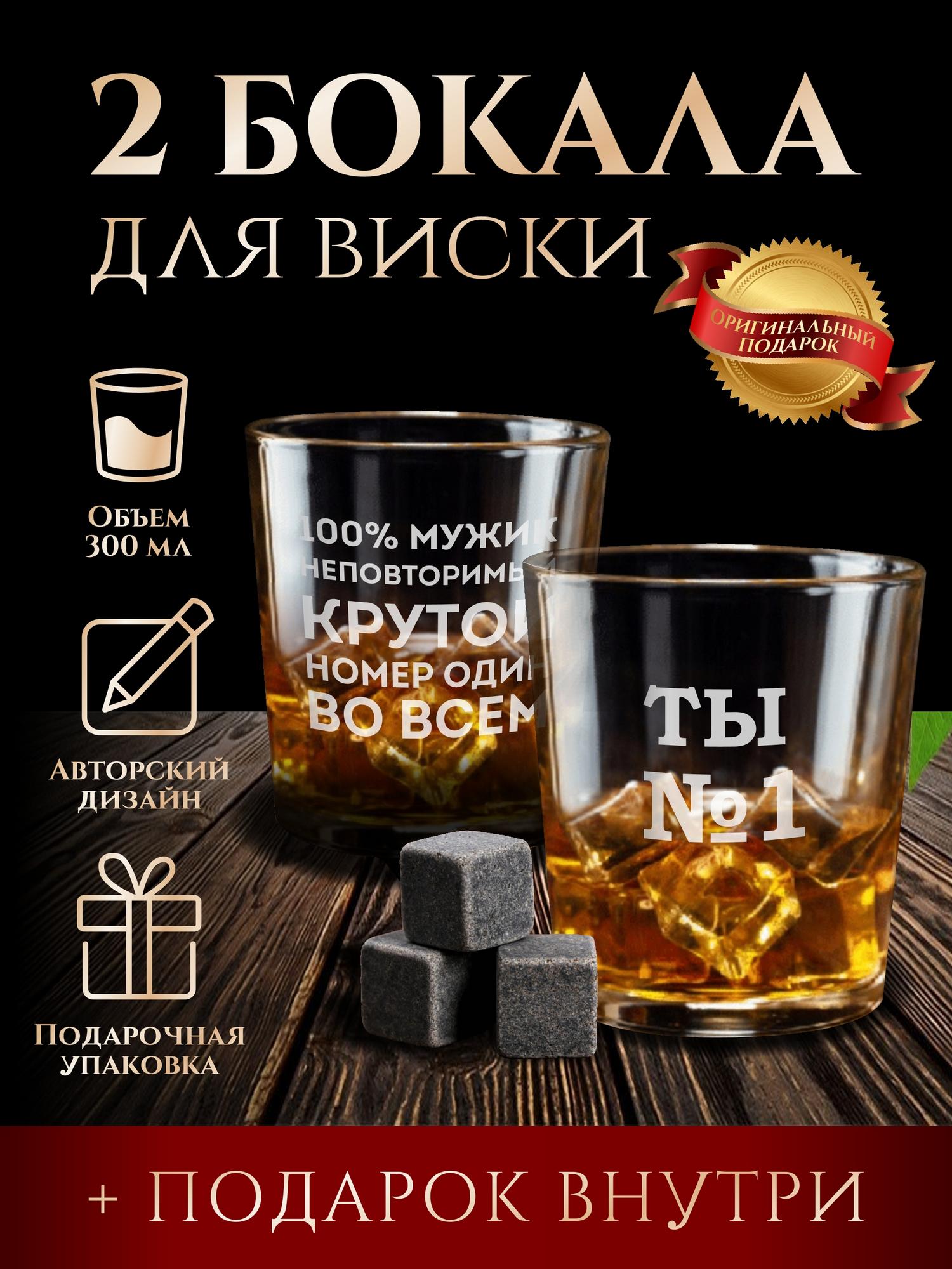 Бокалы для виски "Крутой"