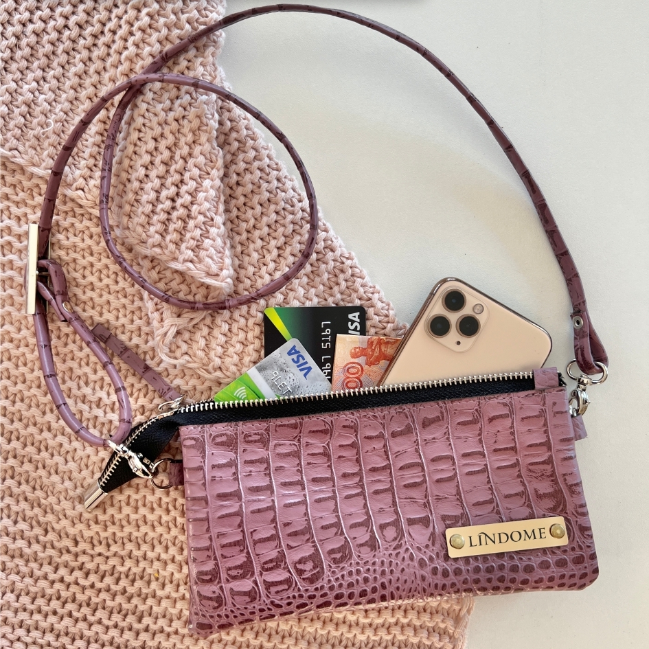 Сумка кросс -боди "Лиловая"