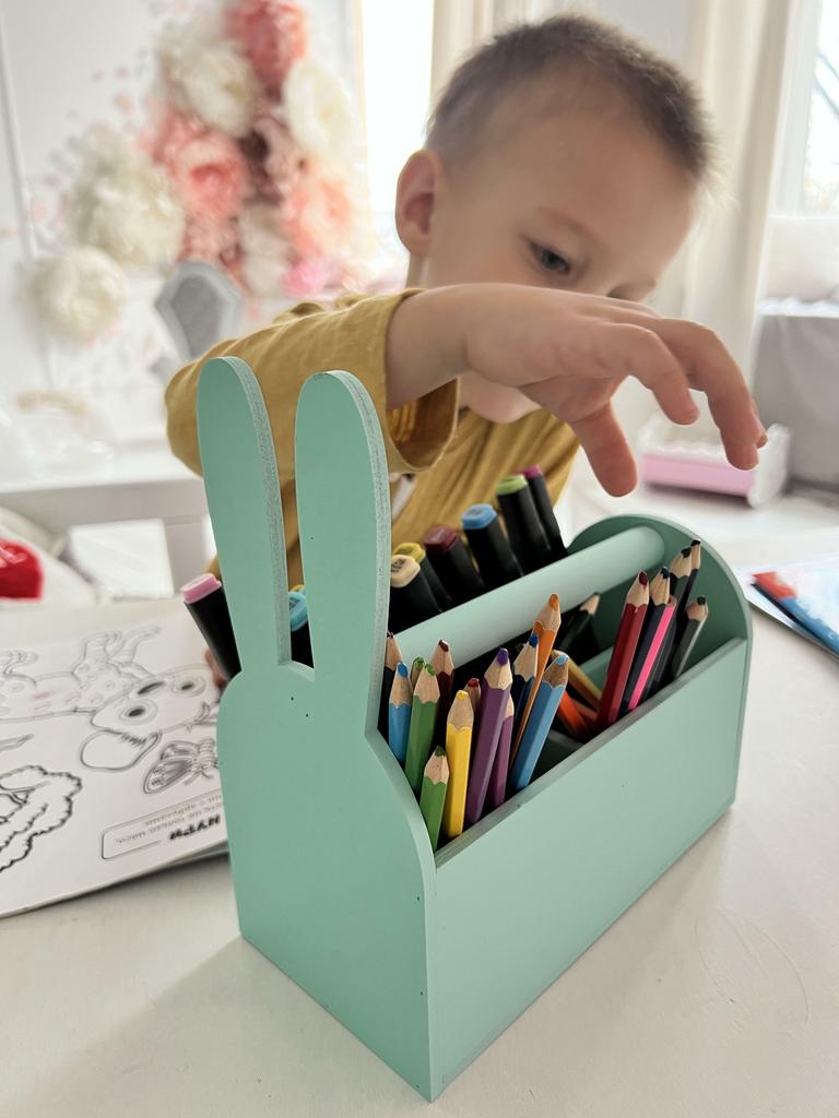 Карандашница "Ушастик" Мятная