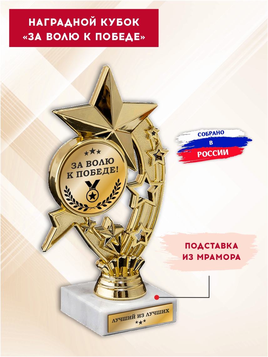 Наградной кубок "За волю к победе" (Звёзды)