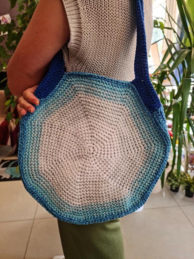Сумка вязаная крючком "Круг"