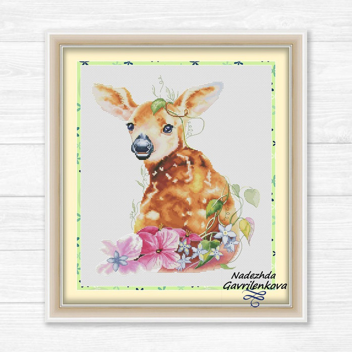 Олененок (с темной мордочкой)