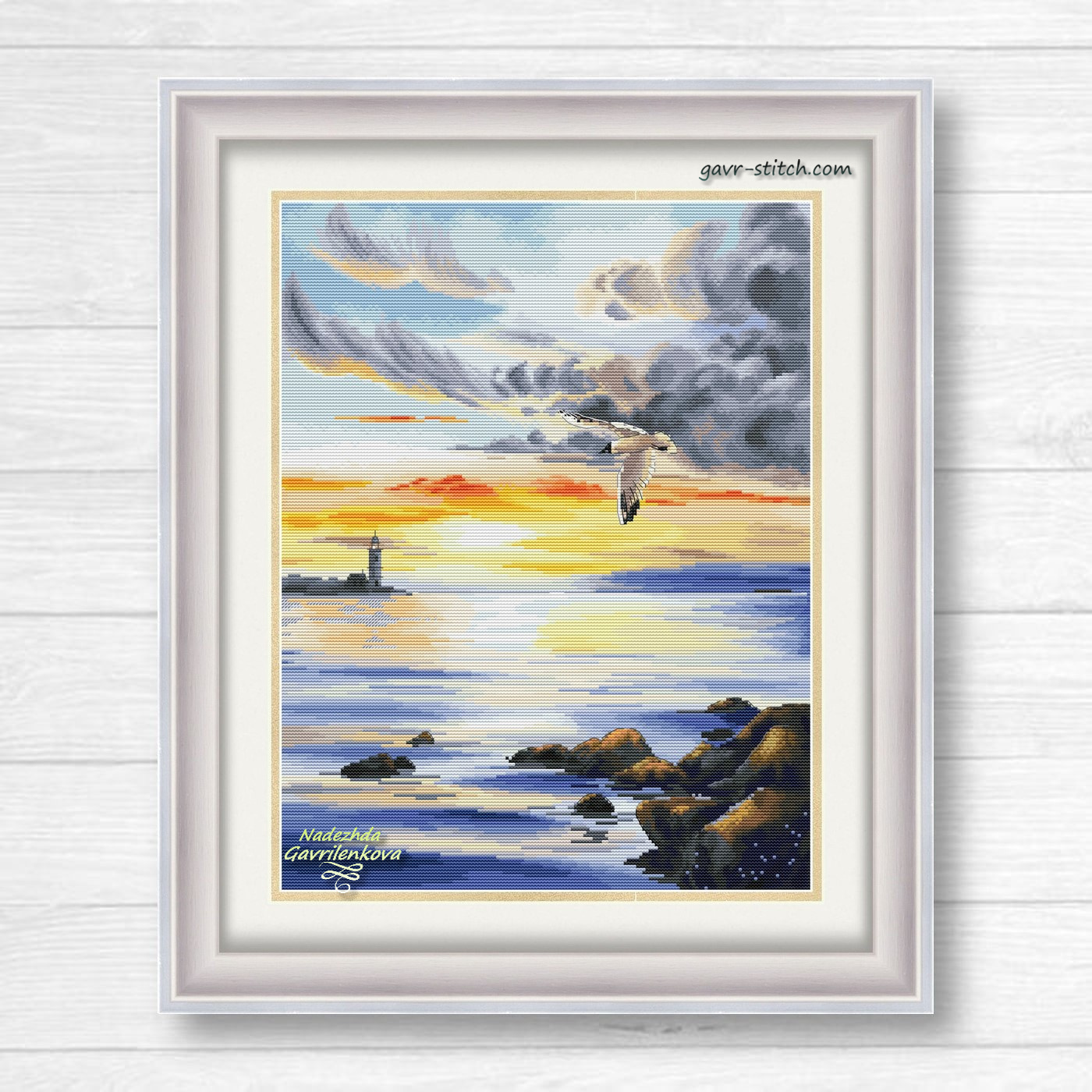 Закатное трио. Чайка