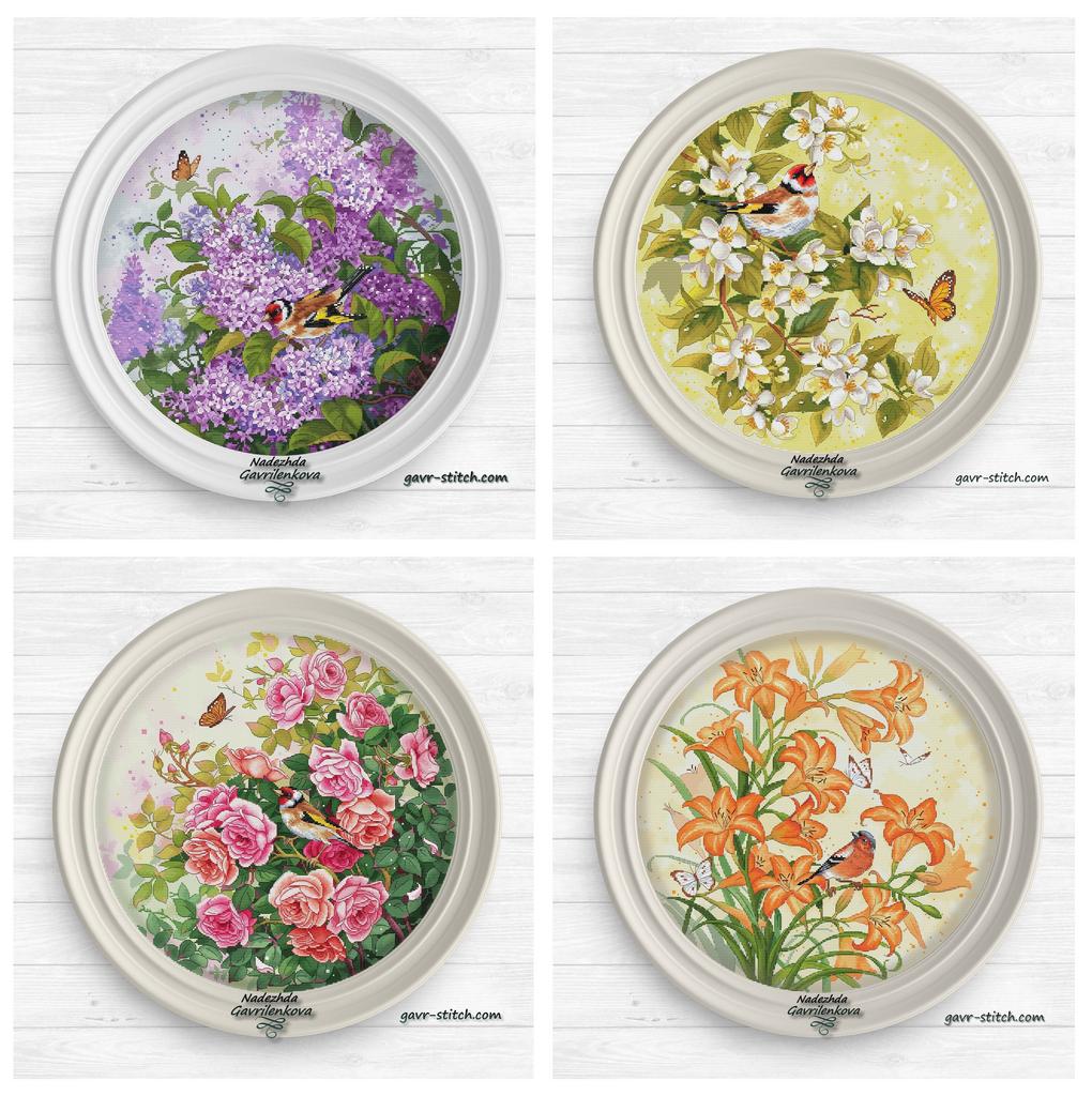 Серия "Цветущий сад Полины Диковой"