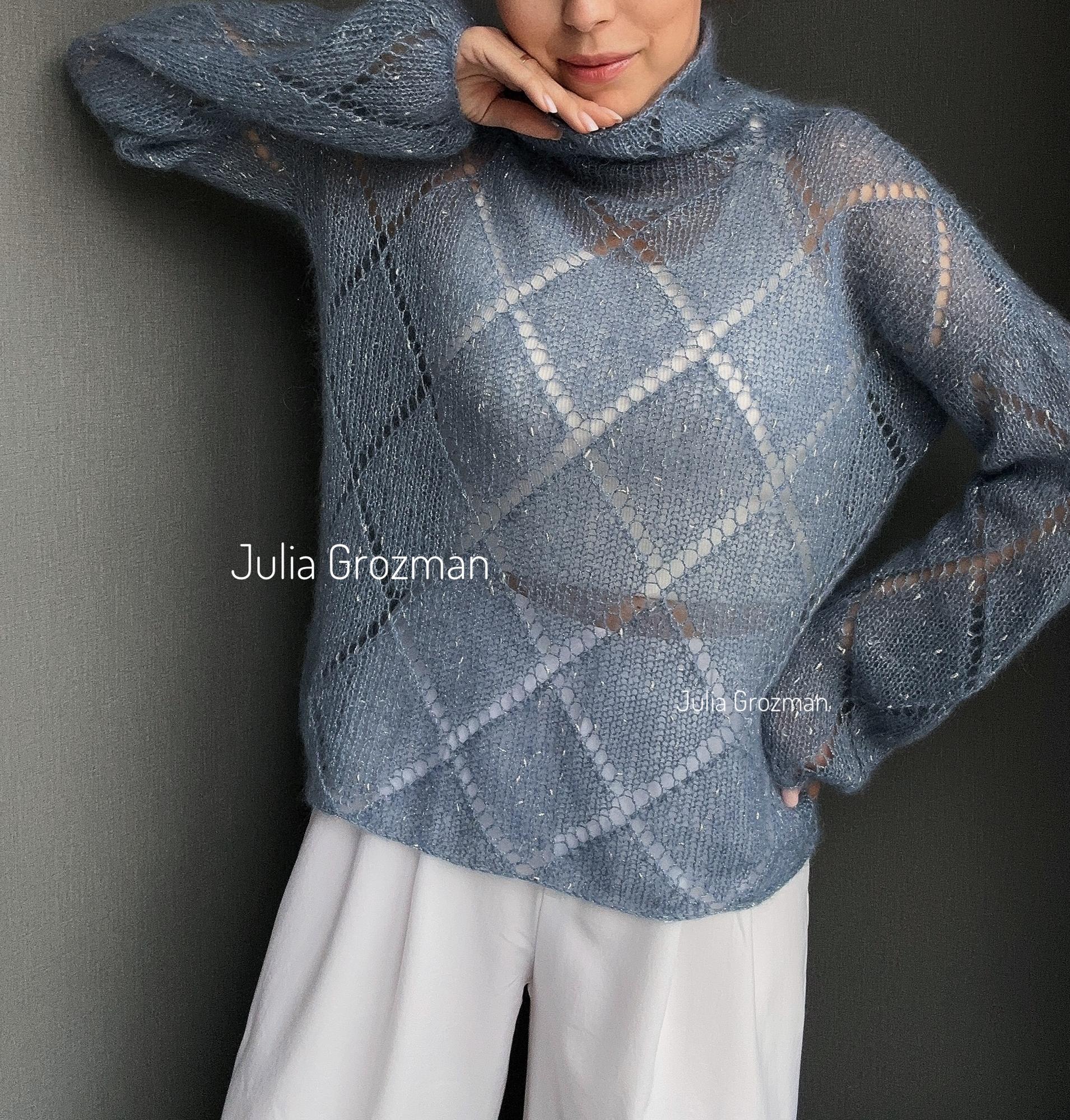 Инструкция по вязанию свитер Elegant