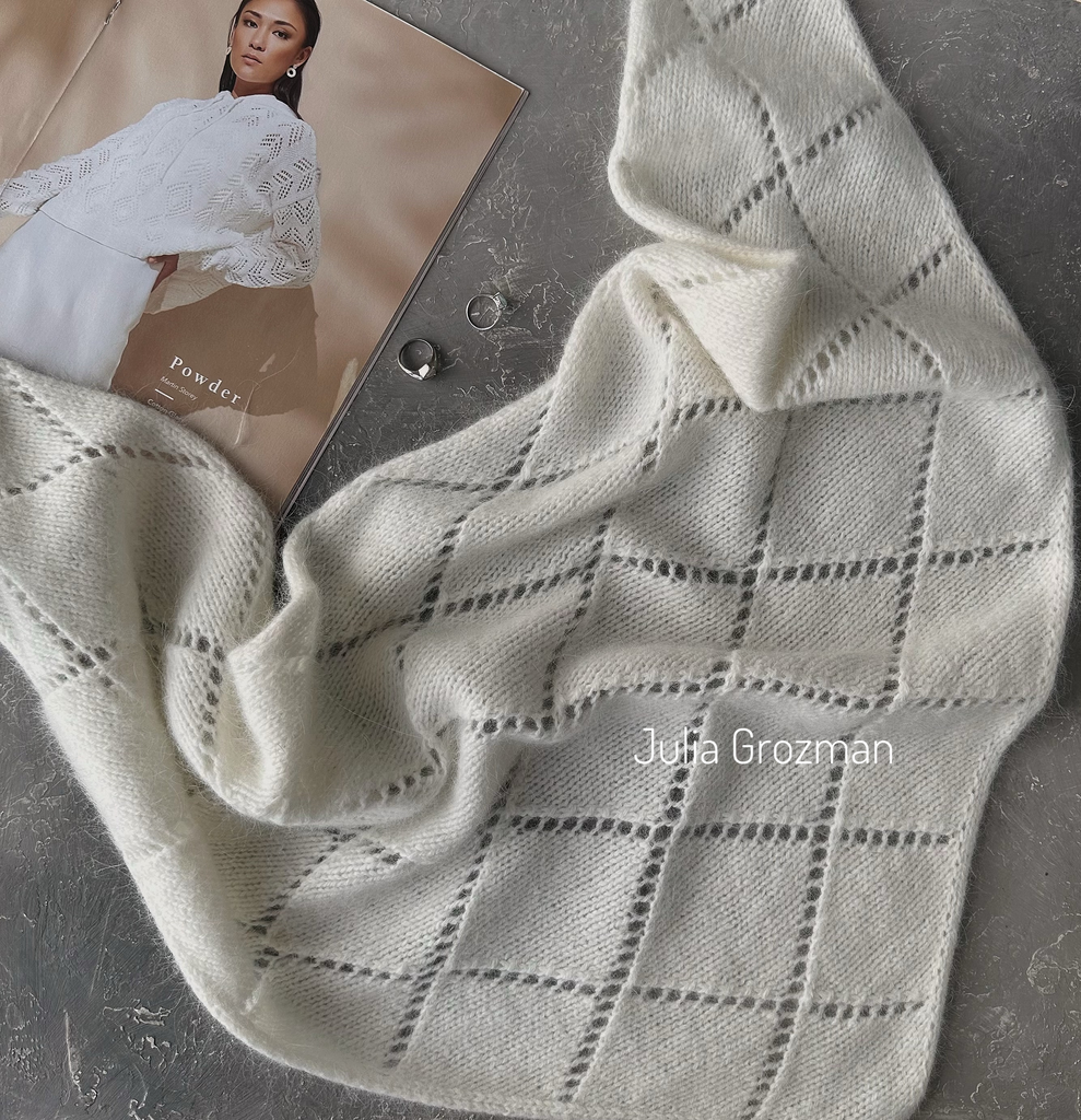 Инструкция по вязанию косынка Elegant