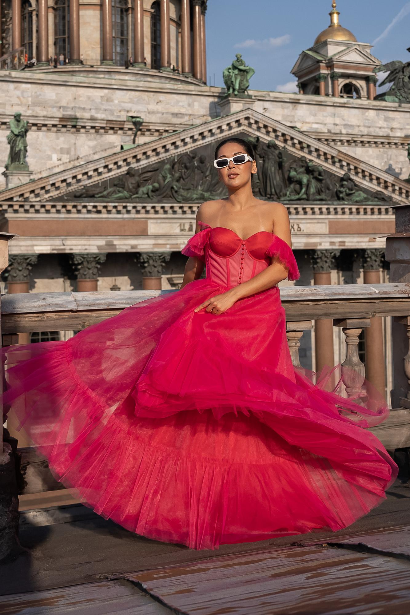 Вечернее платье Вероника pink