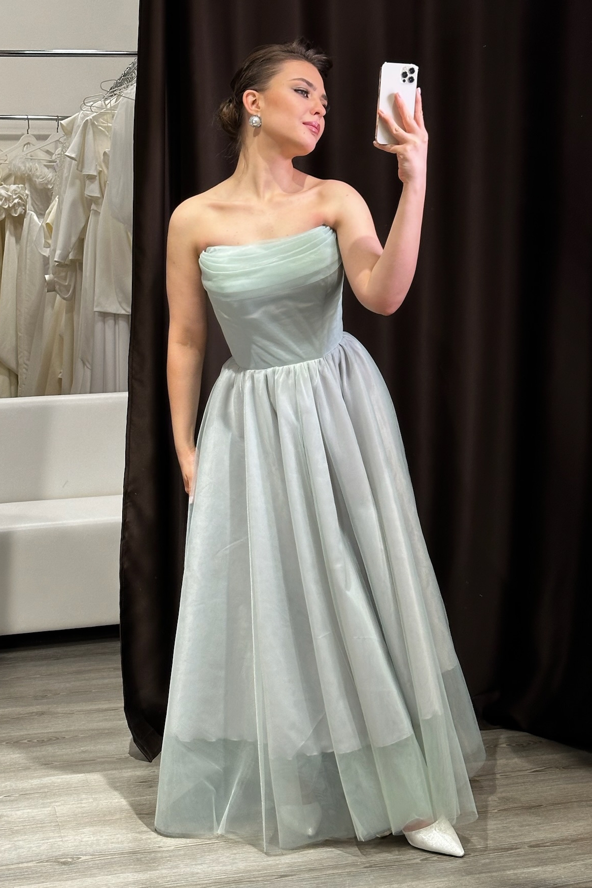 Вечернее платье Минт