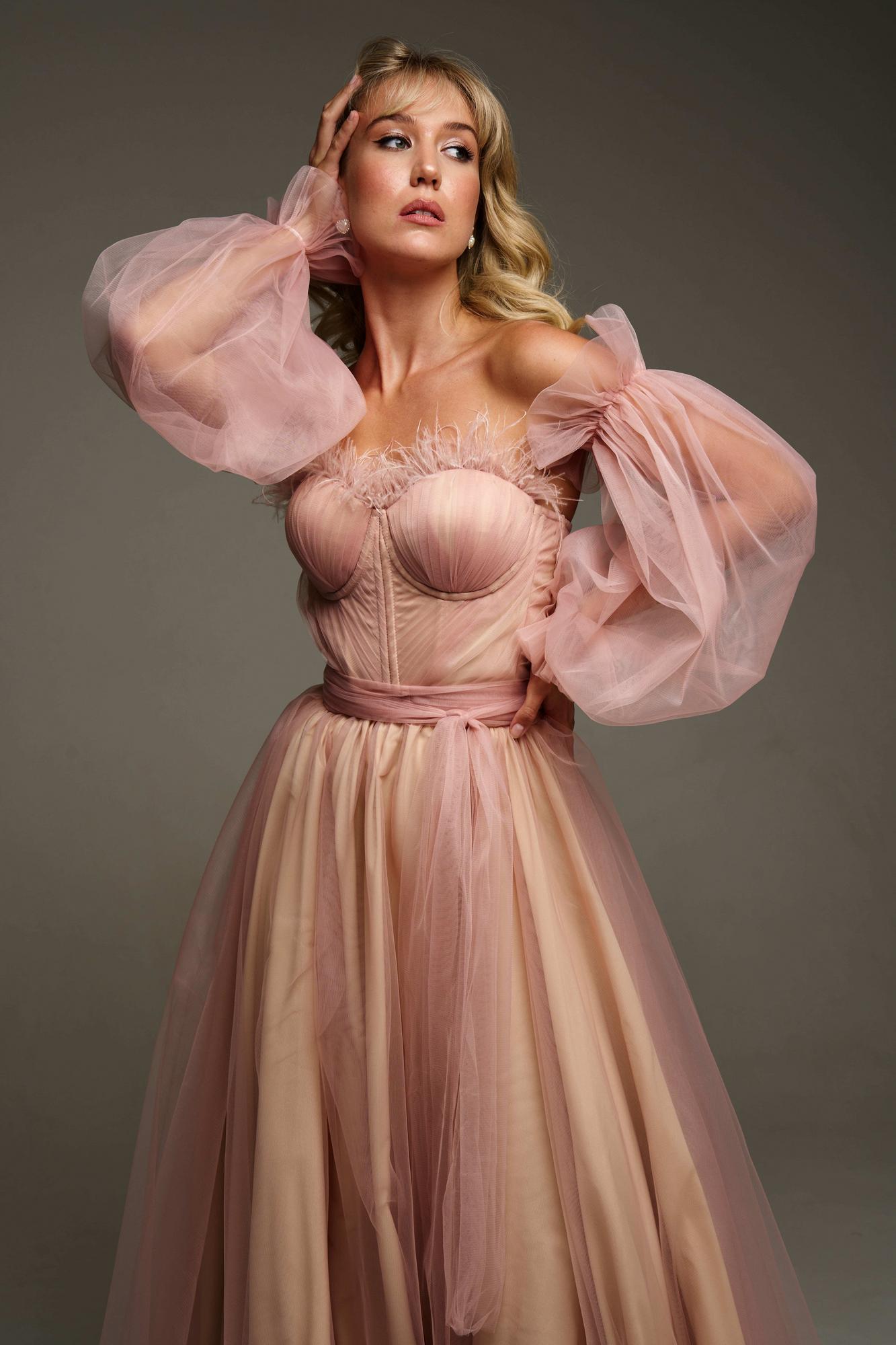 Вечернее платье Ванесса Пинк