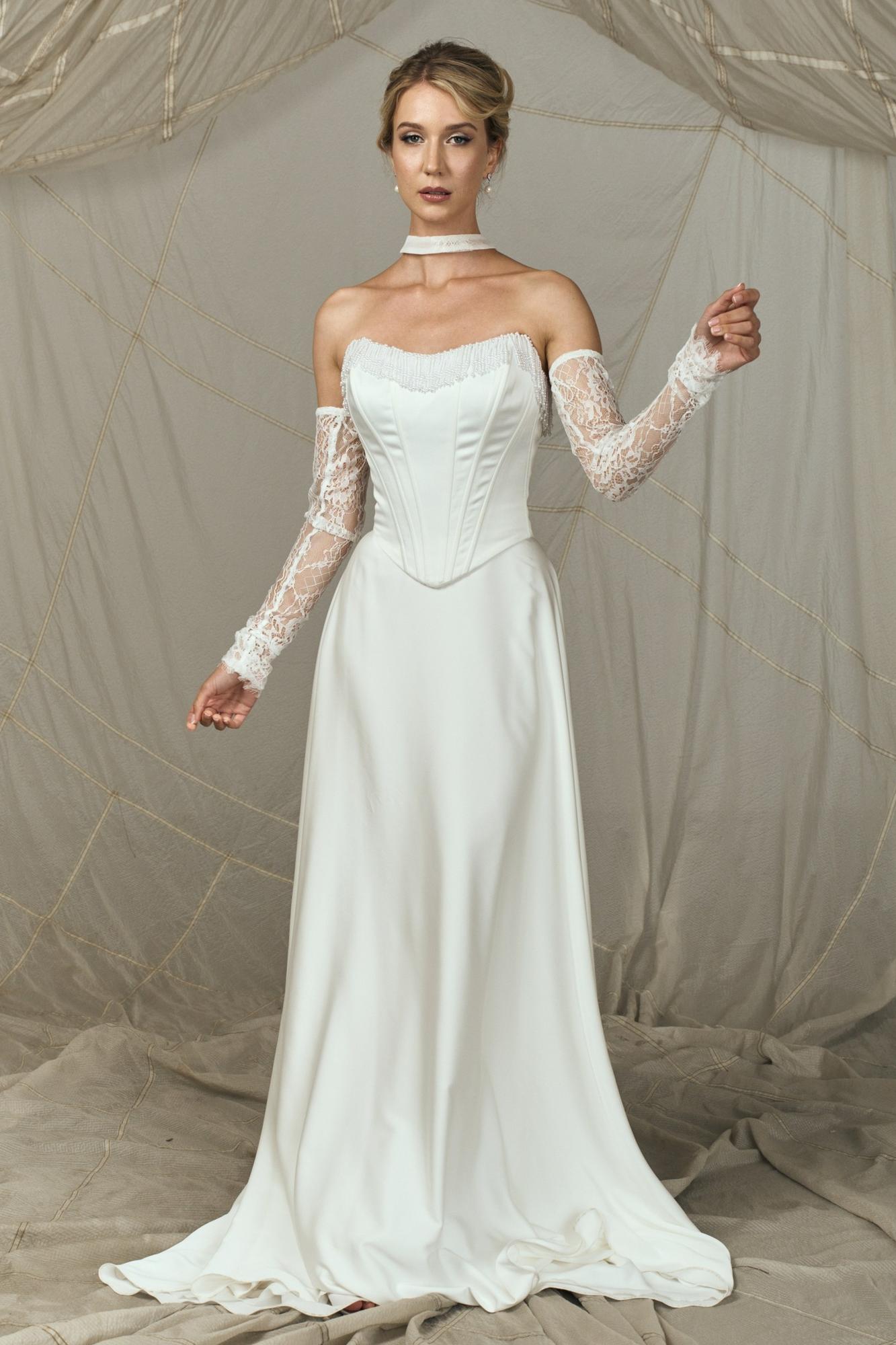 Сатиновая юбка