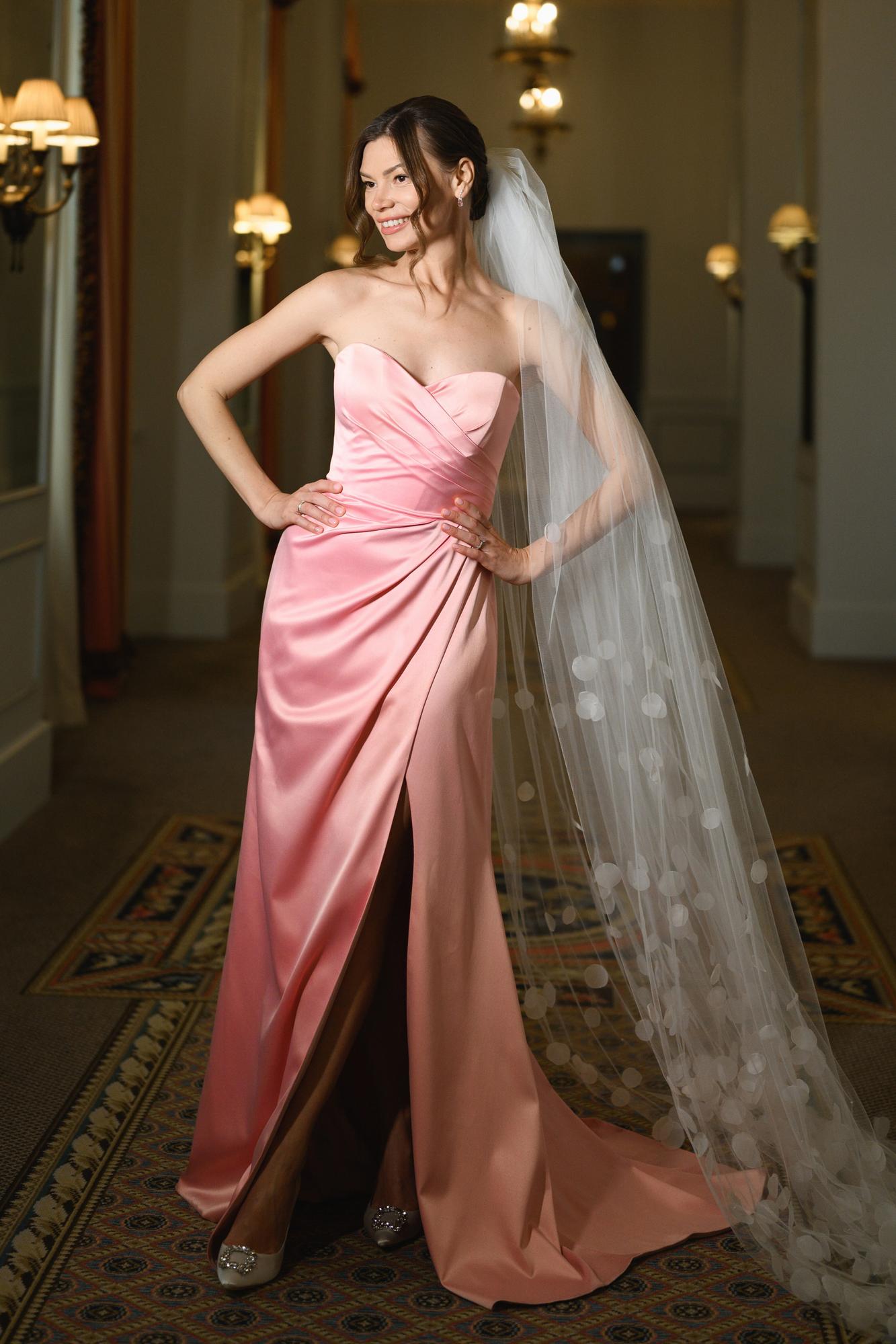 Вечернее платье Мирабель Пинк