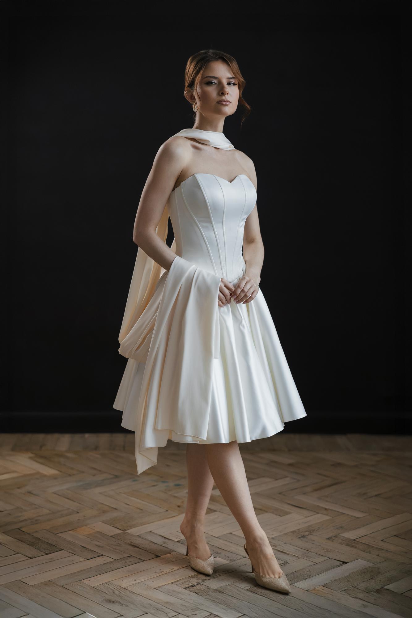 Свадебный комплект с пышной юбкой