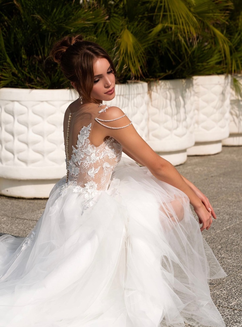Свадебное платье Перл-люкс