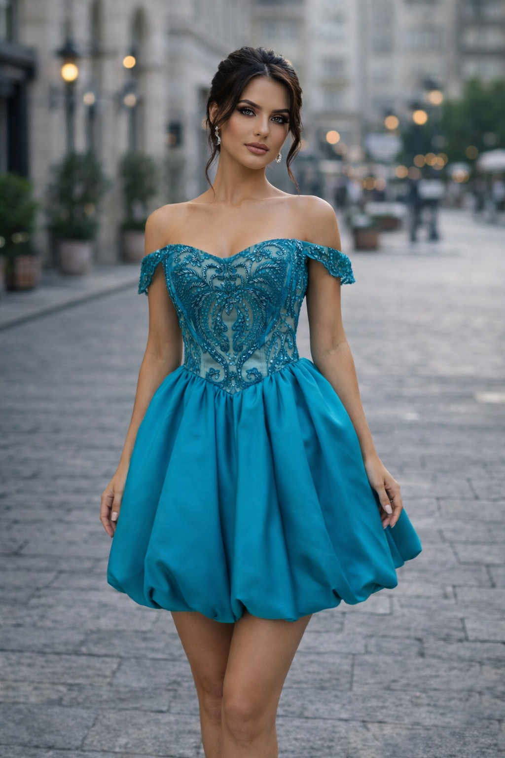 Вечернее платье Вероника 236 грин