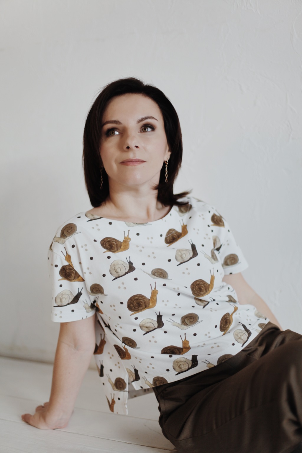 Футболка «Улитки», выкройка IVАhm №5 размерный ряд