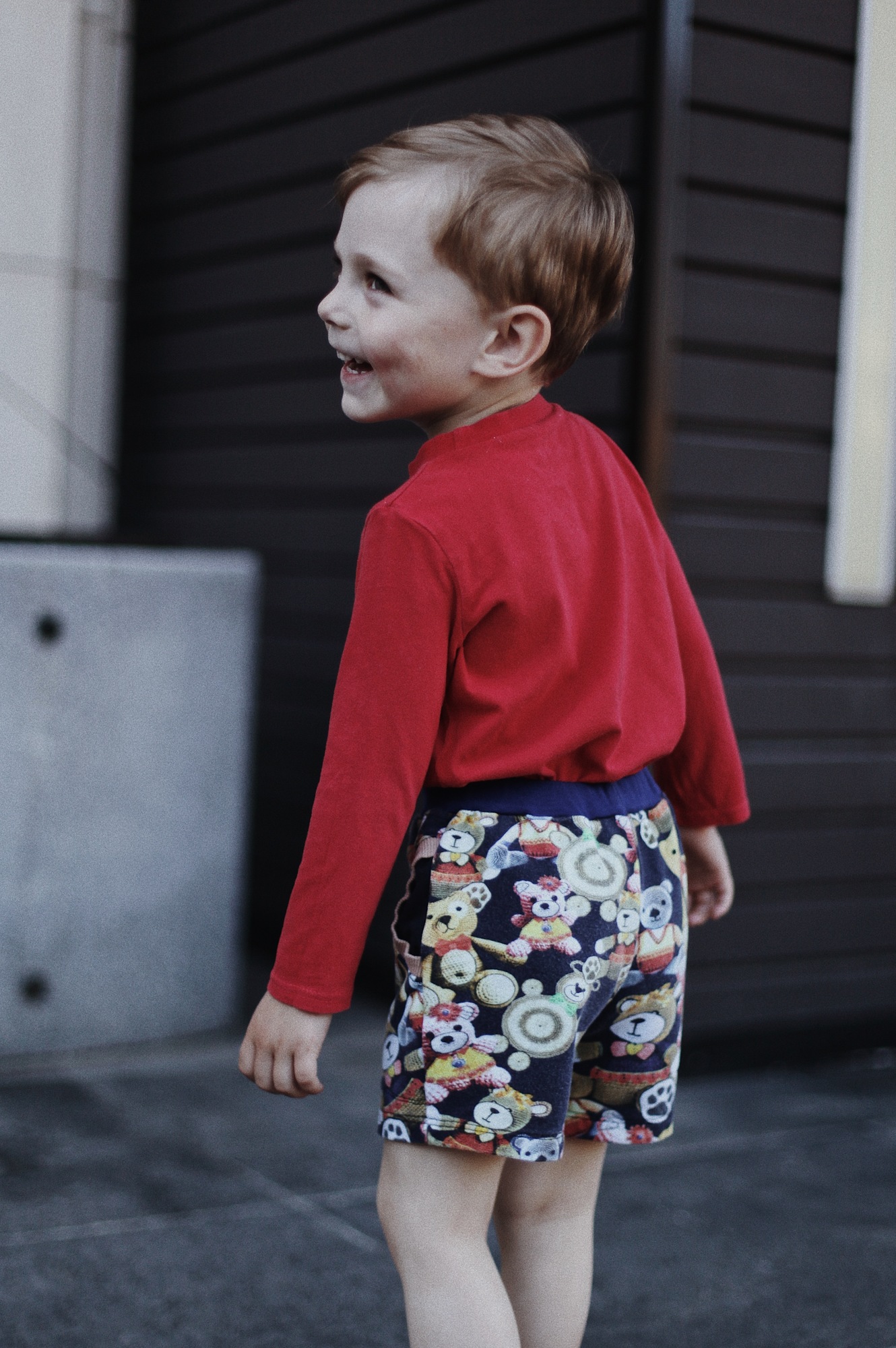 Шорты детские «Мишки», выкройка IVАhm №12 - весь размерный ряд