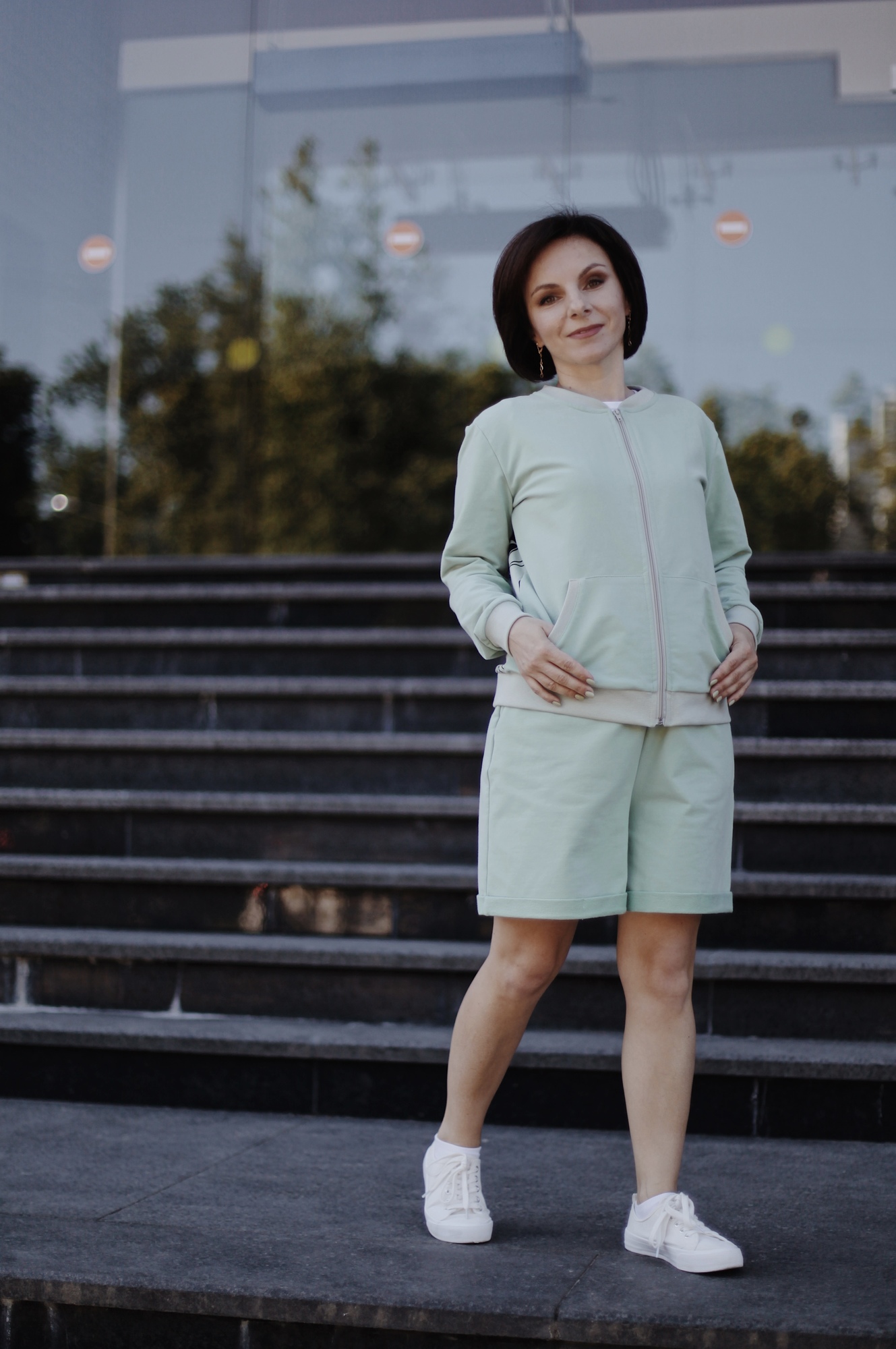 Бомбер женский, выкройка ivahm № 34 - размерный ряд