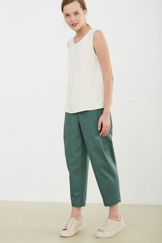 Брюки из хлопка