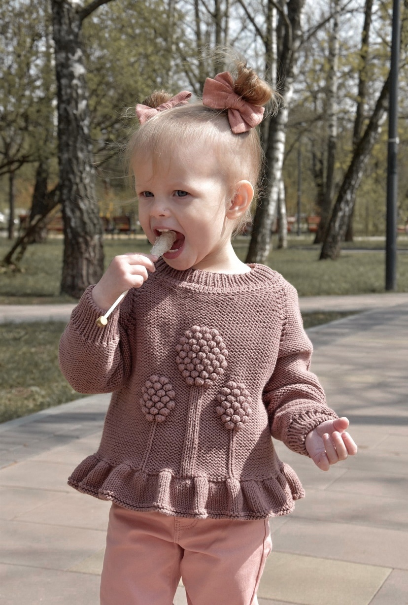 Джемпер "Mon Jardin" (реглан)