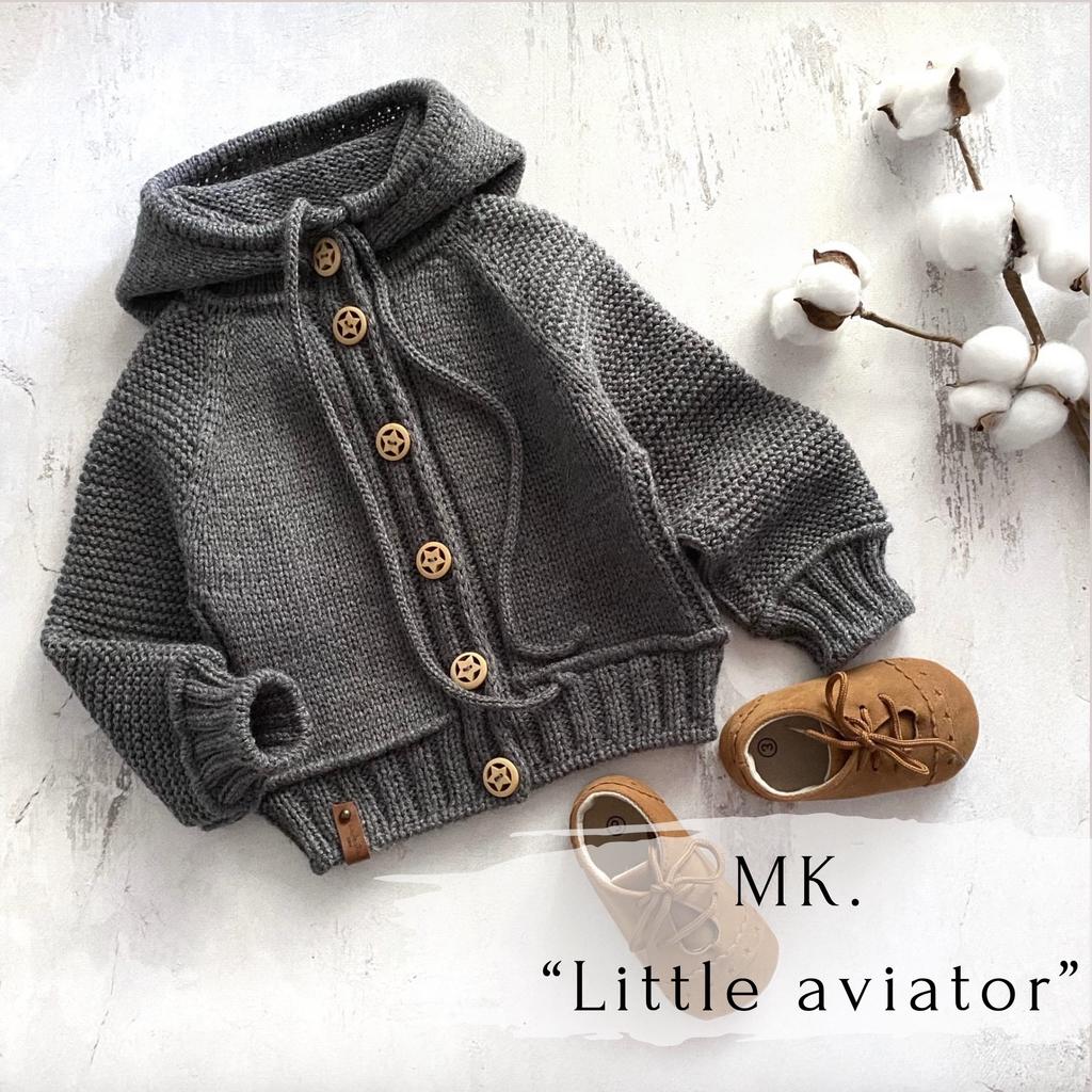 Мастер-класс. Кардиган "Little Aviator"