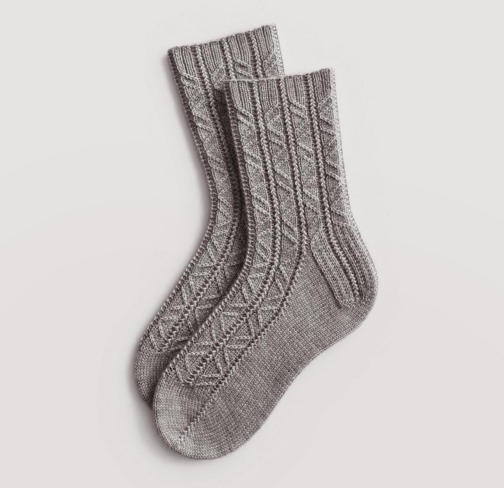 Описание носков Serpentine Socks