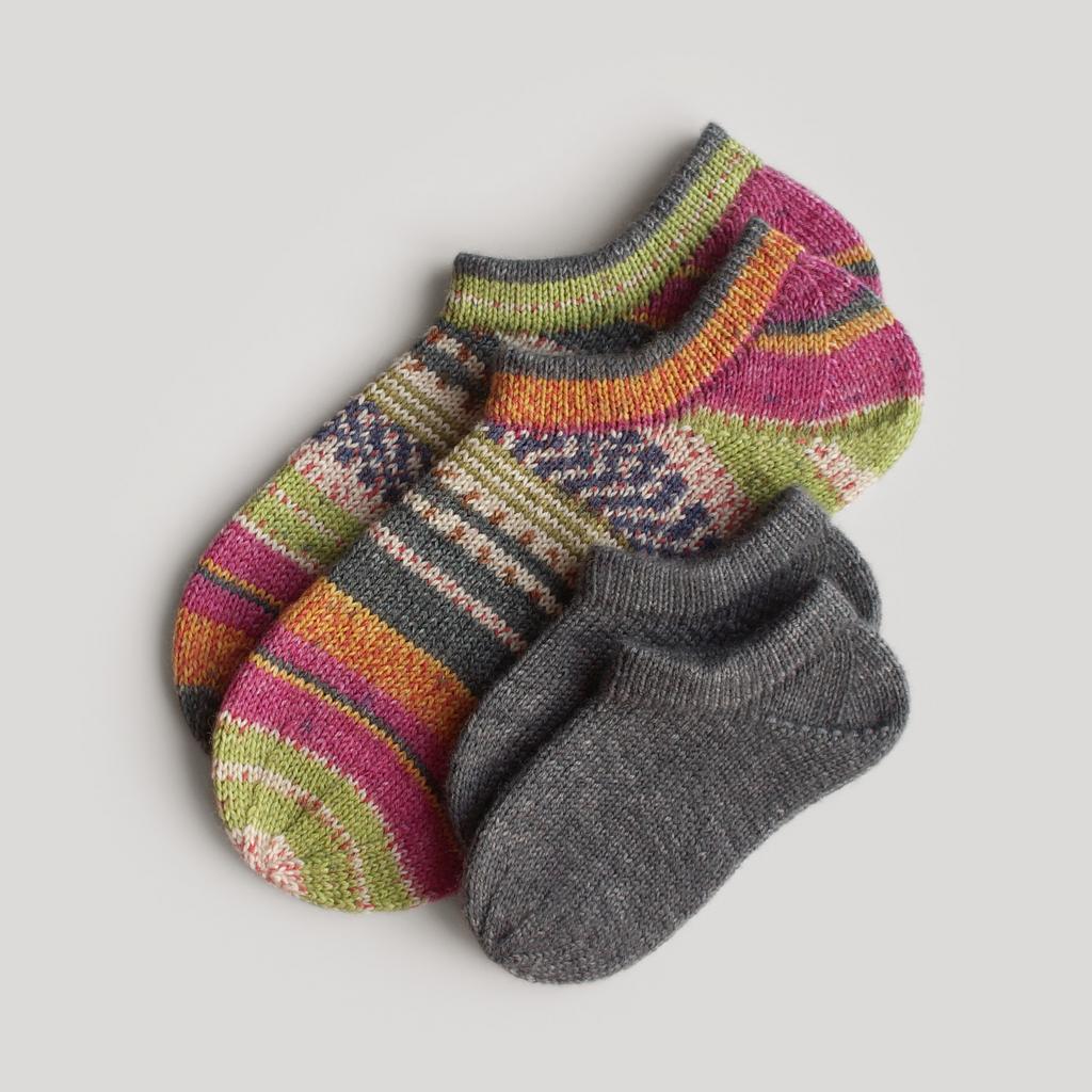 Мастер-класс по вязанию коротких носков Mini Socks