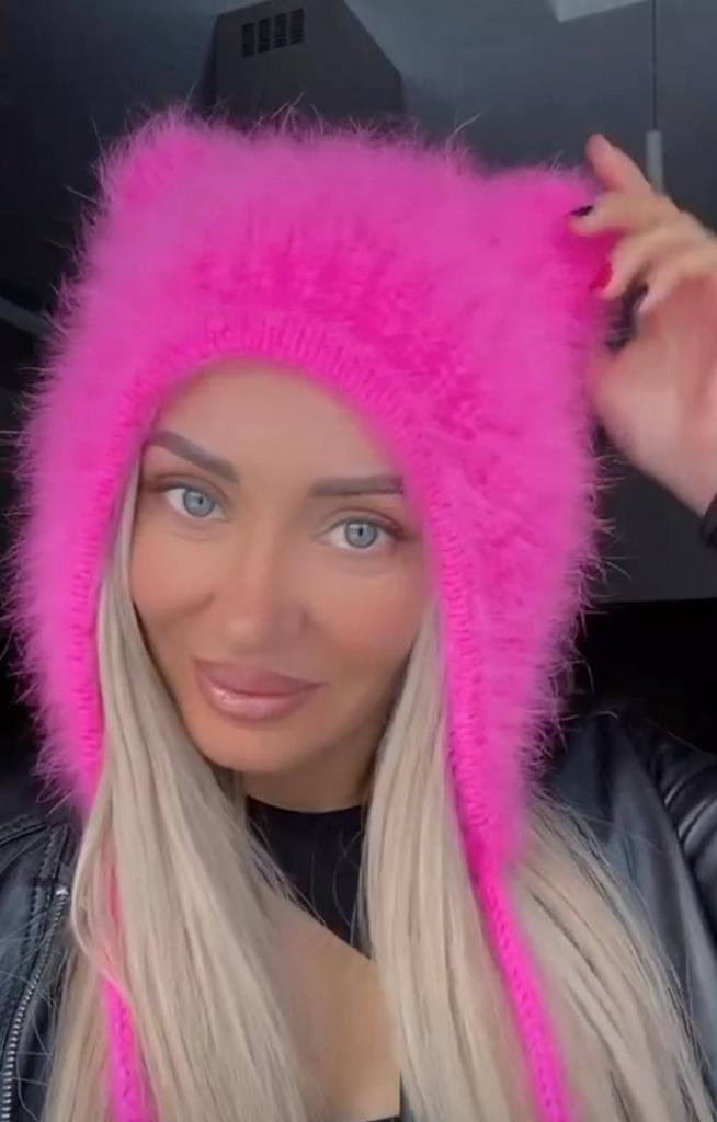 чепчик мишка