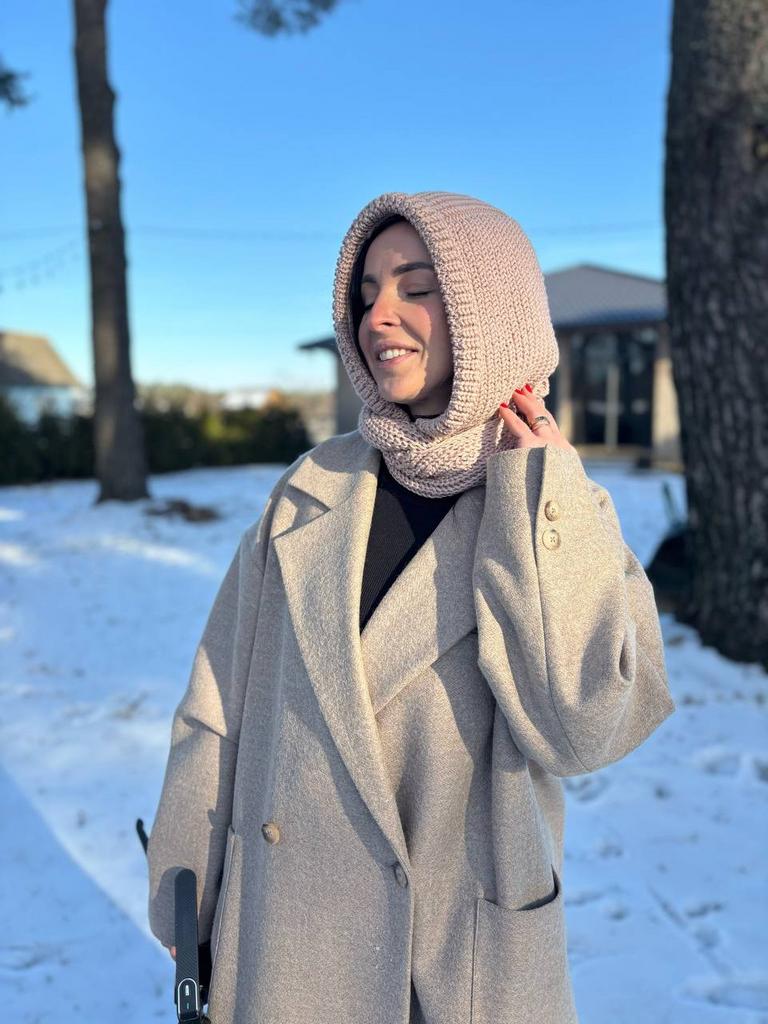 весенний капюшон