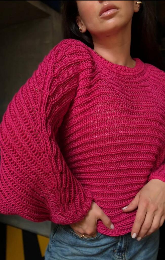 горизонтальный свитер