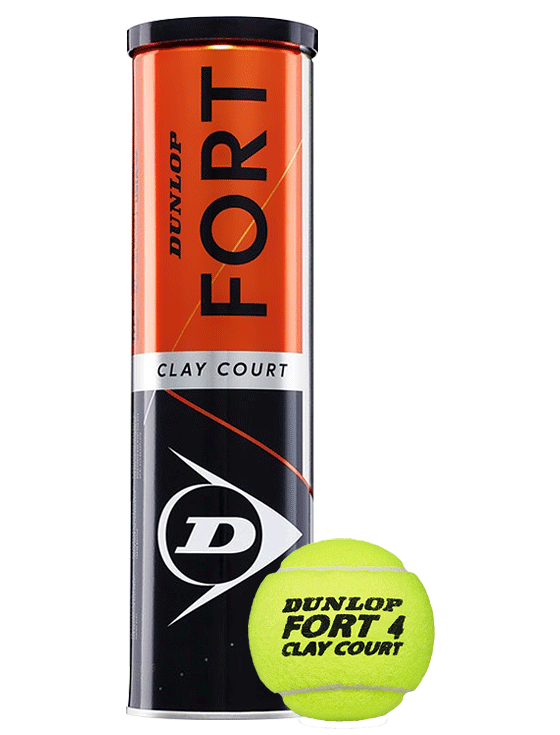 Теннисные мячи Dunlop Fort Clay (4 шт)