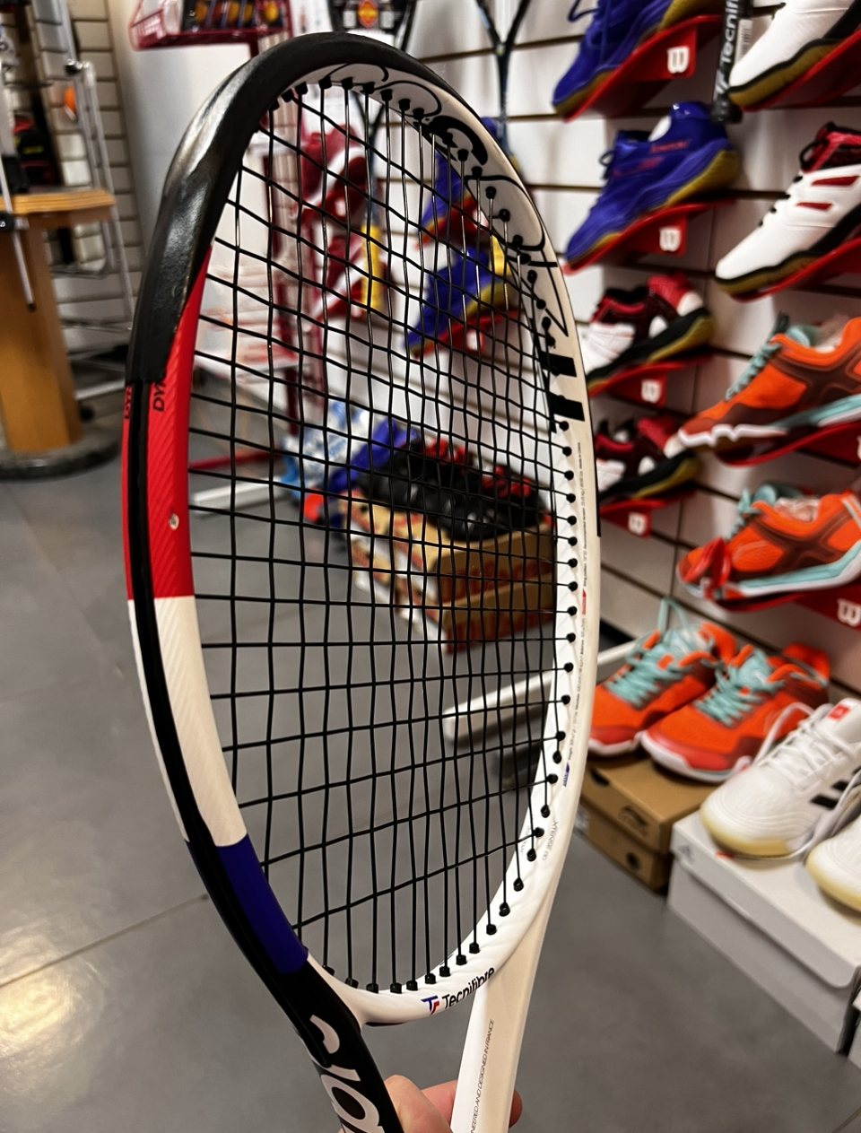 Теннисная ракетка Tecnifibre TF40 305 с тест драйва