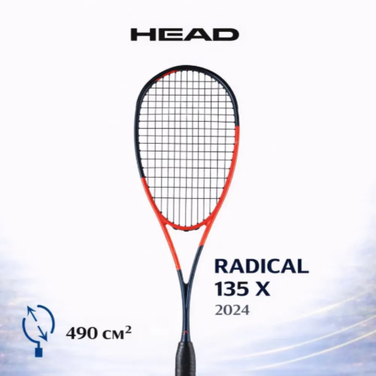 Ракетка для сквоша Head radical 135 X 2024