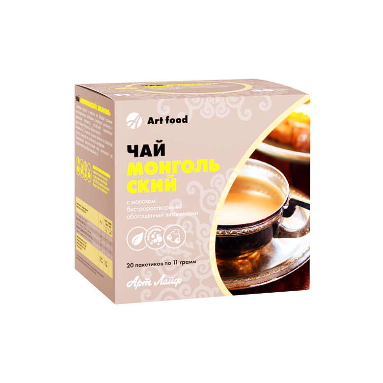 ЧАЙ «МОНГОЛЬСКИЙ С МОЛОКОМ»