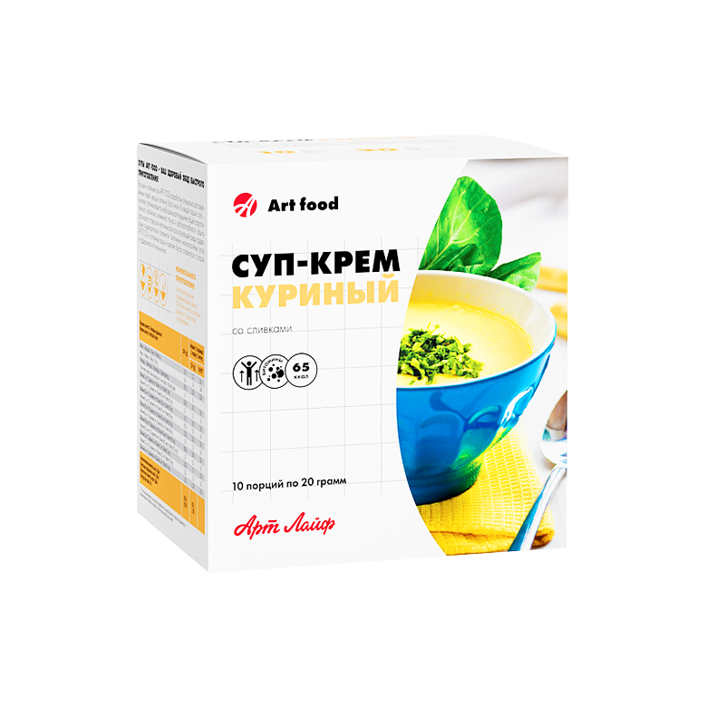 СУП-КРЕМ «КУРИНЫЙ СО СЛИВКАМИ»