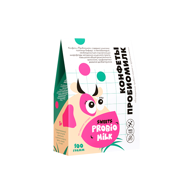 КОНФЕТЫ «ПРОБИОМИЛК»