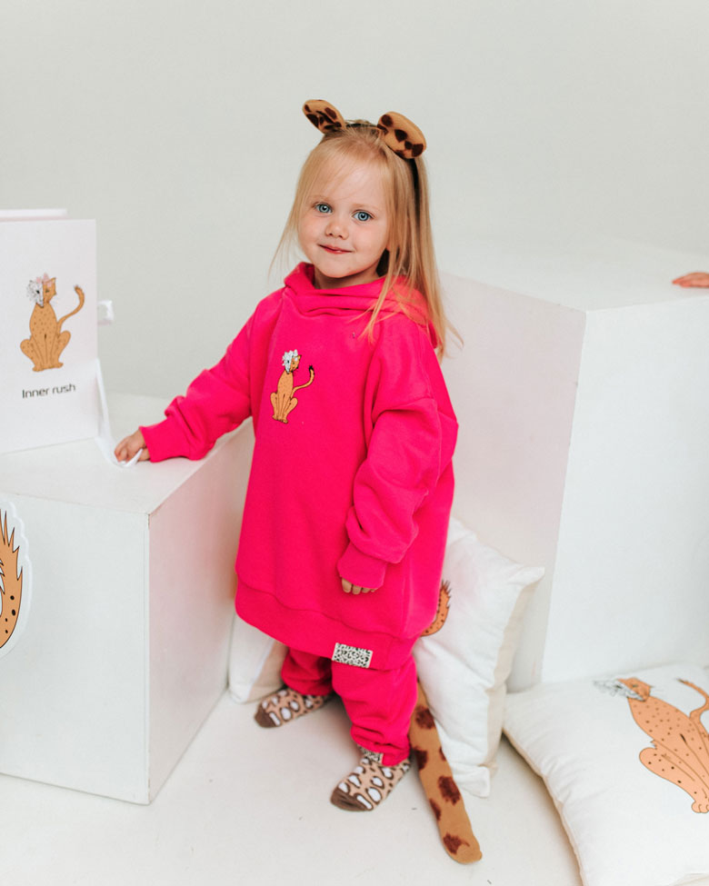 Сет Детский Фуксия/Set for Kids Fuchsia