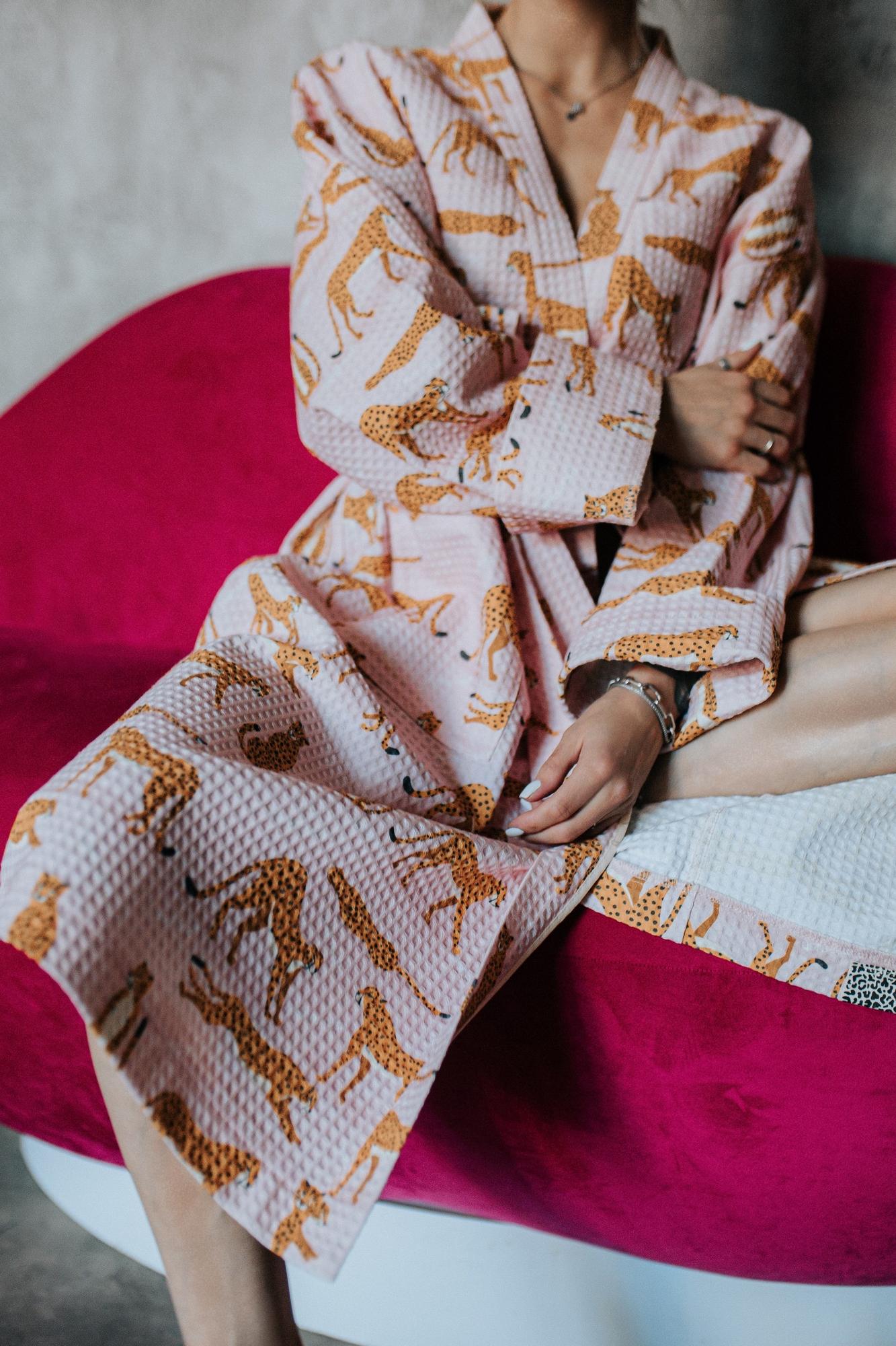 Халат "Белла Синьора Пинк"