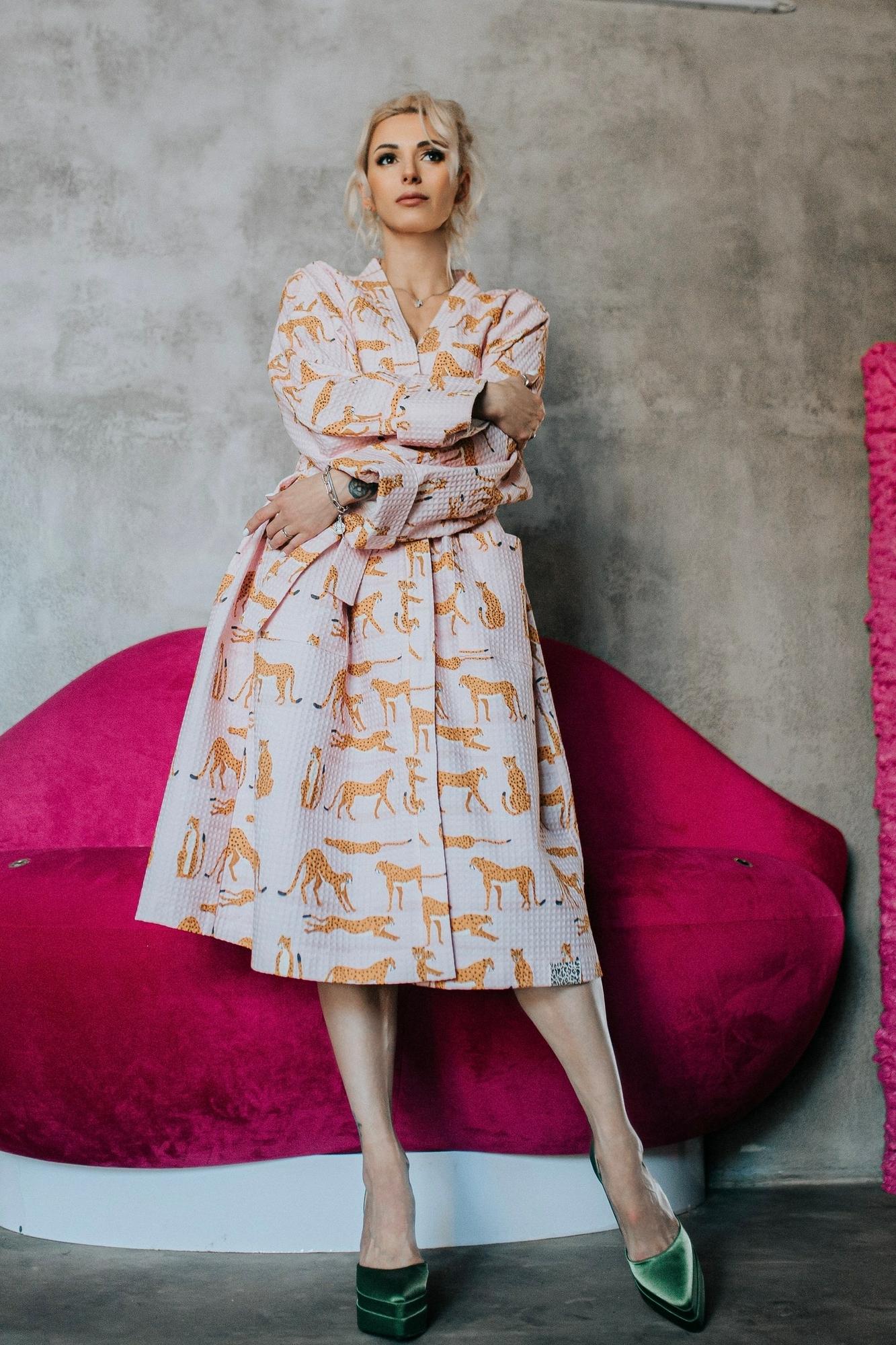 Халат "Белла Синьора Пинк"