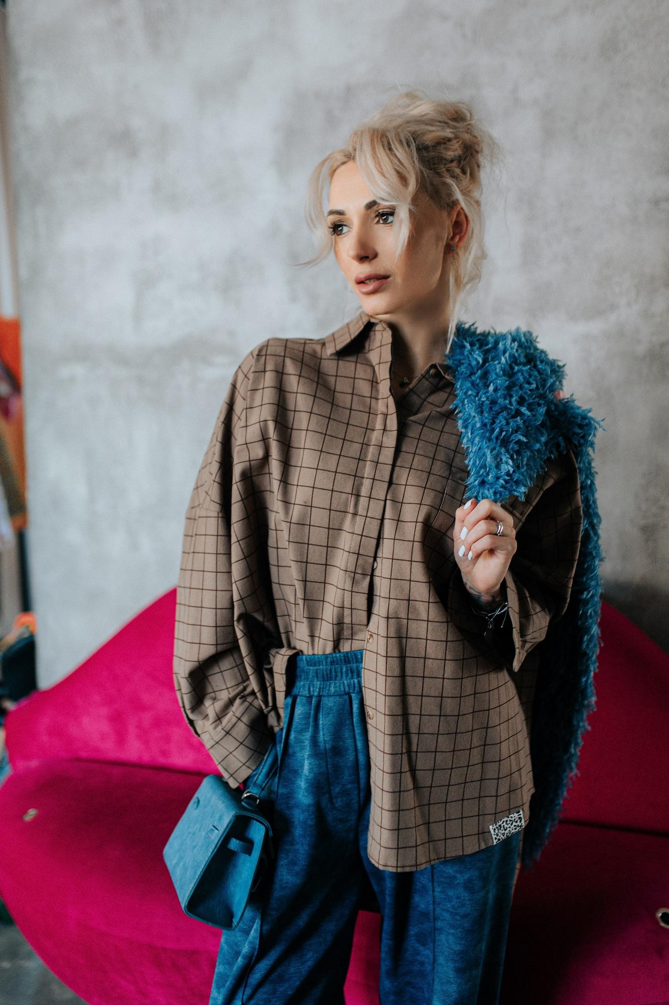 Рубашка "Клетка"