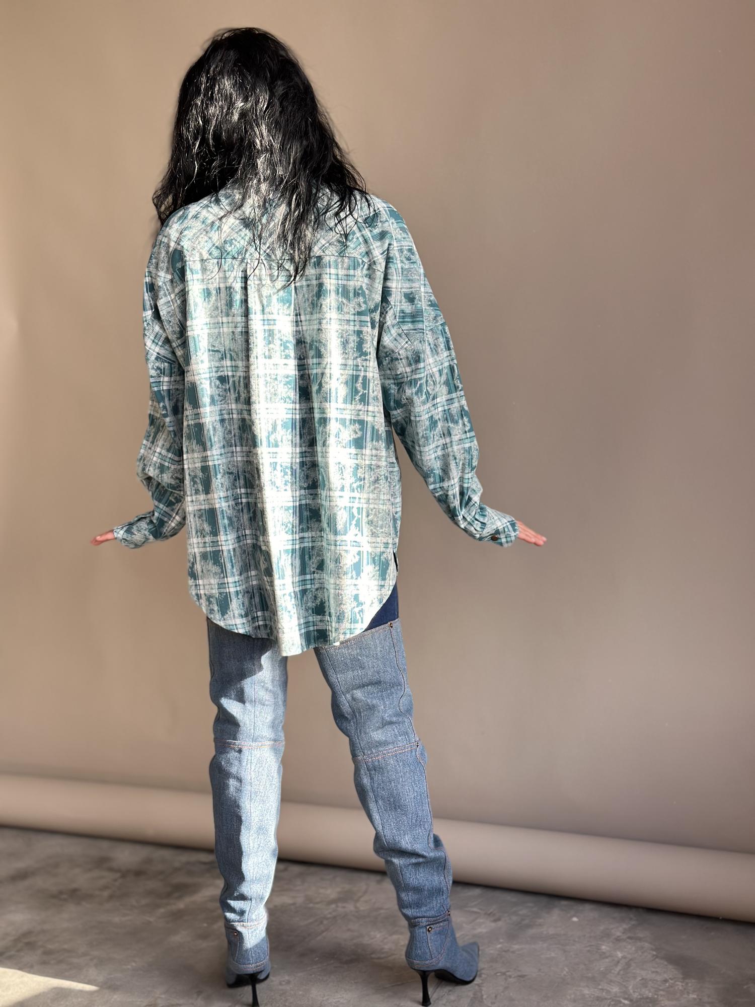 Рубашка варенка, Бирюза