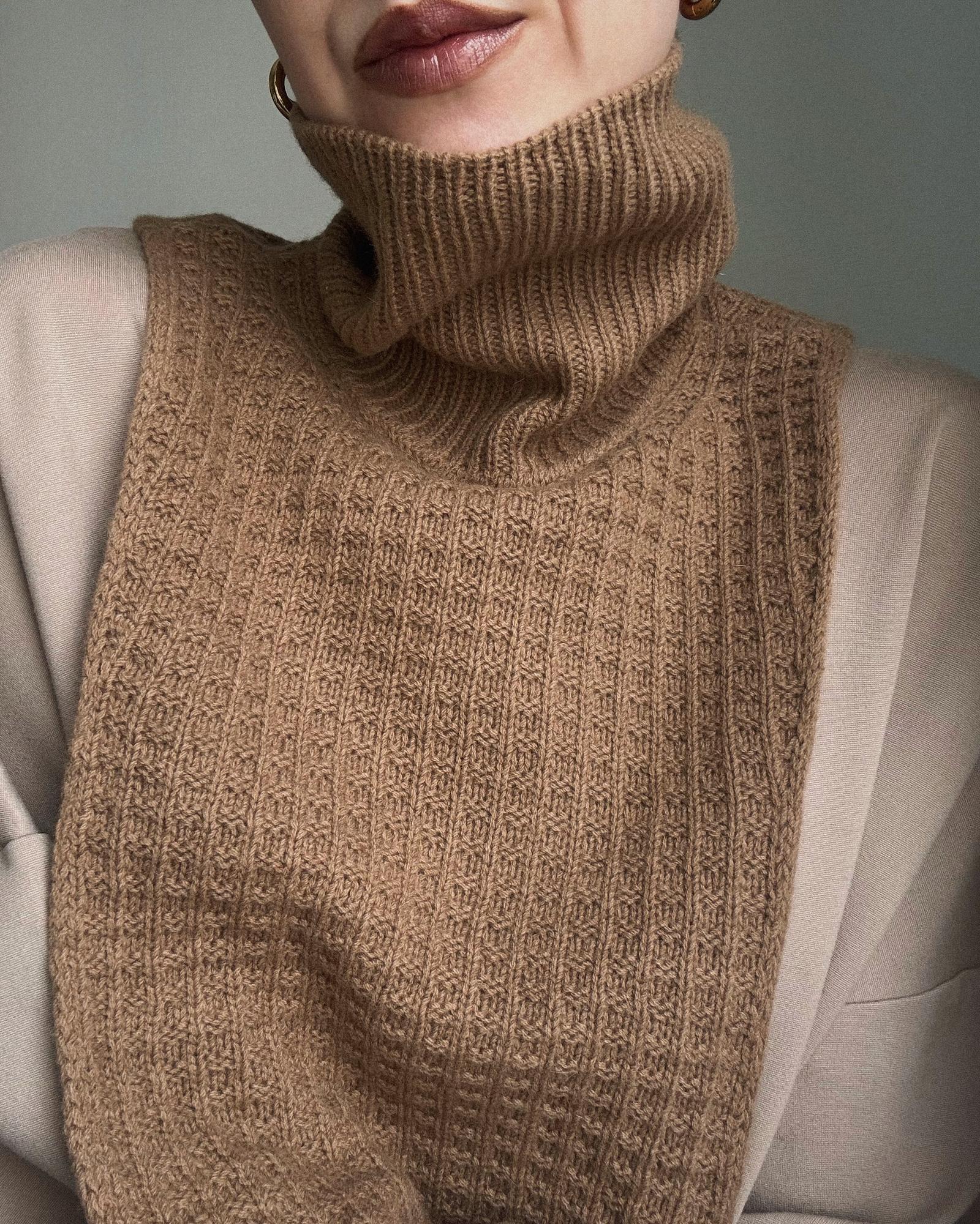 #вафельная_манишка