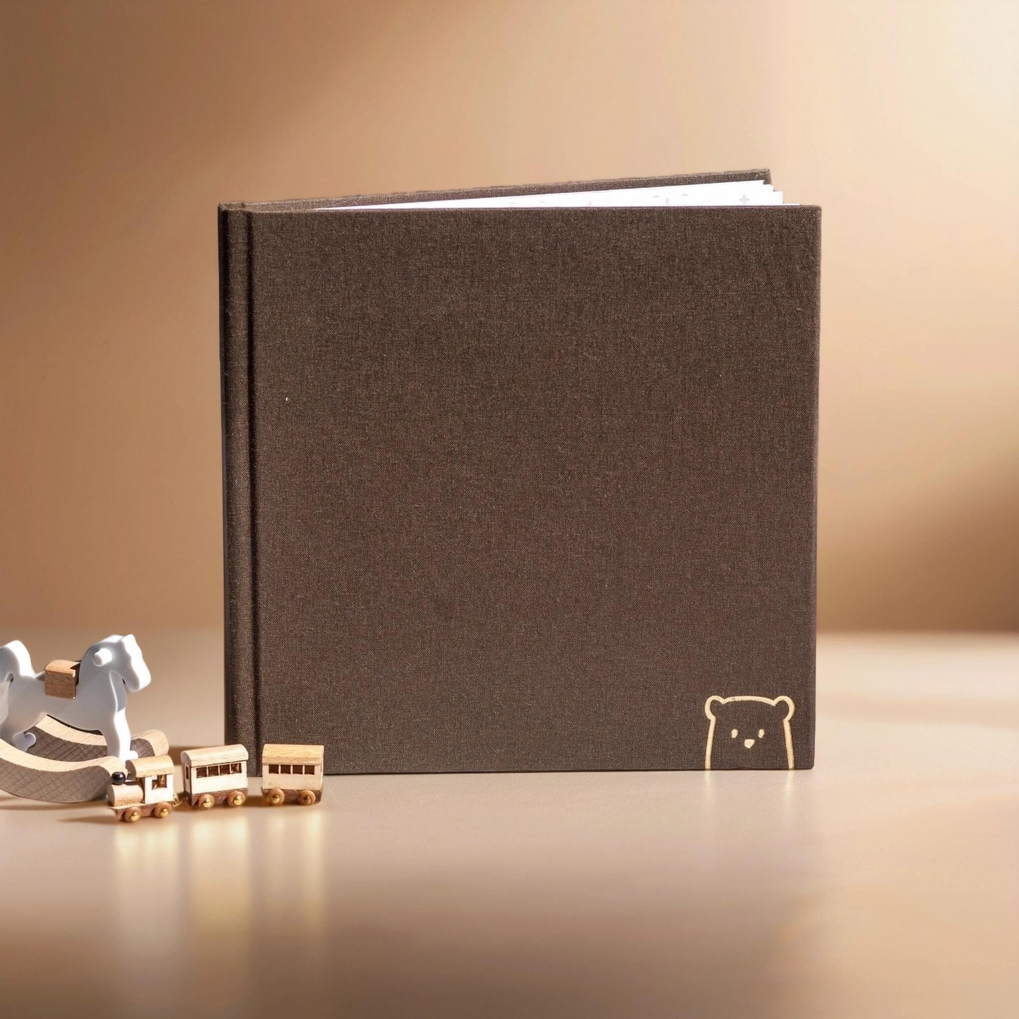 Коричневый лен