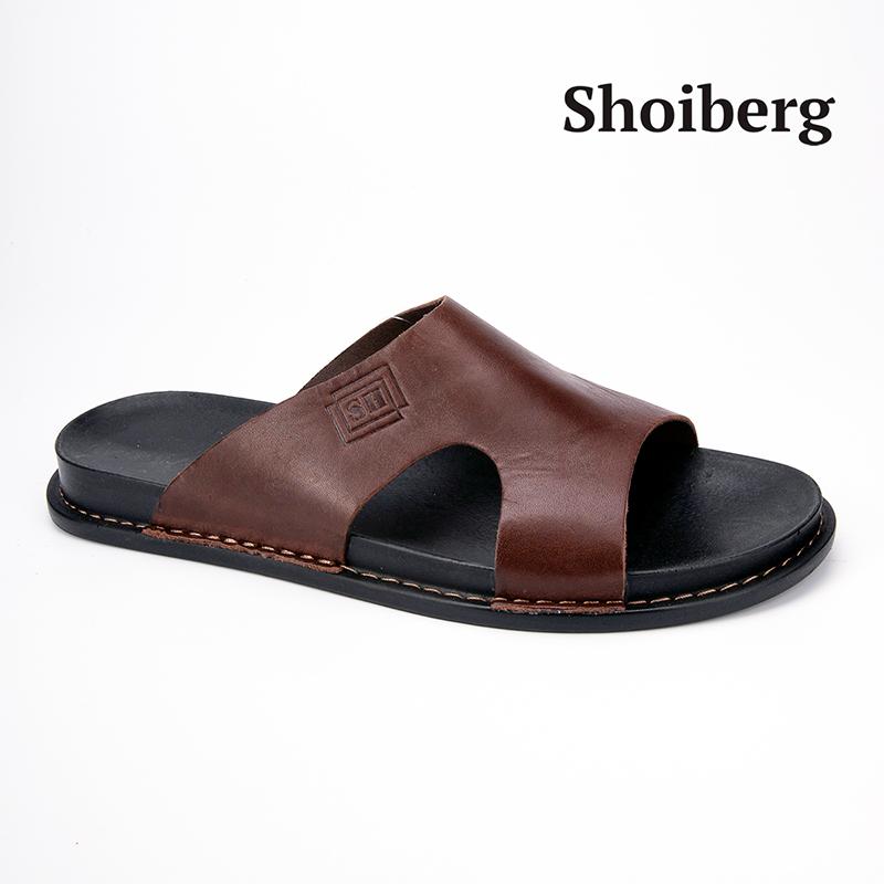 Сабо мужские коричневые Shoiberg