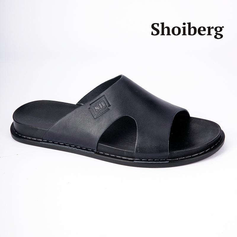 Сабо мужские синие Shoiberg